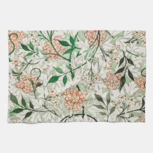 William Morris Jasmine Garden Flower Classic Theedoek