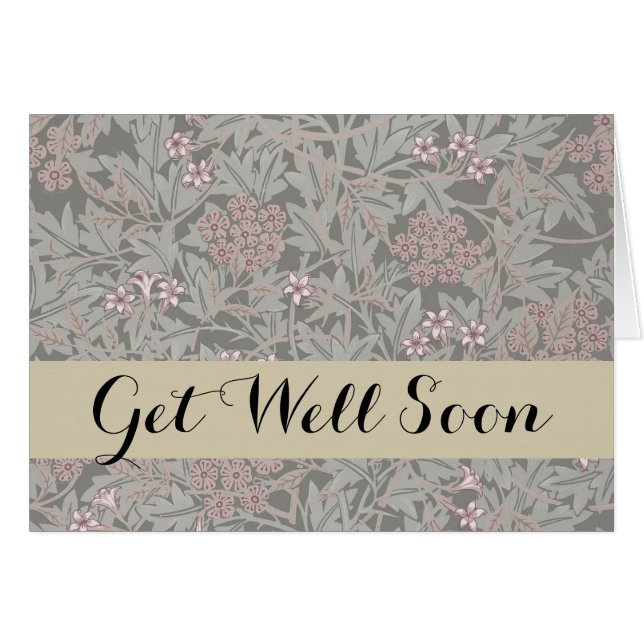 William Morris Jasmine Motif de fleurs (Devant horizontal)