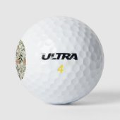 William Morris Jasmine Tuin Bloem Klassieker Golfballen (Logo)