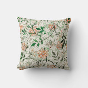 William Morris Jasmine Tuin Bloem Klassieker Kussen