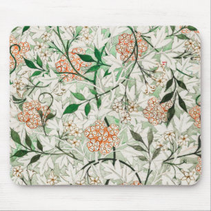 William Morris Jasmine Tuin Bloem Klassieker Muismat