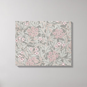 William Morris Jasminebloempatroon Canvas Afdruk