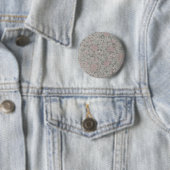 William Morris Jasminebloempatroon Ronde Button 5,7 Cm (In situ)