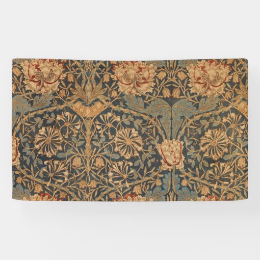 William Morris Kamperfoelie Rijke Behang Spandoek (Horizontaal)