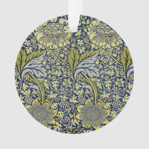 William Morris Kennet Fond d'écran Floral Bleu