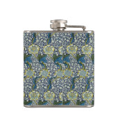 William Morris Kennet Pattern (Blauw) Heupfles (Achterkant)