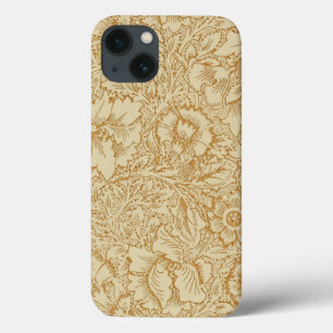 William Morris Klaproos Bloem Behang iPhone 13 Hoesje