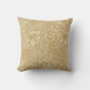 William Morris Klaproos Bloem Behang Kussen