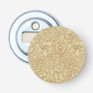 William Morris Klaproos Bloemenbehang Button Flesopener