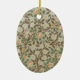 William Morris klaver botanische bloem Keramisch Ornament