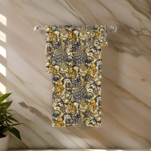 William Morris * Konijn Wolf Pauw Handdoek