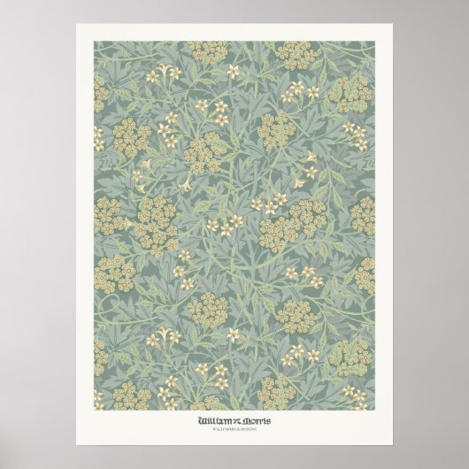 William Morris  Kunstdruk Elegant Exhibit Poster (Voorkant)