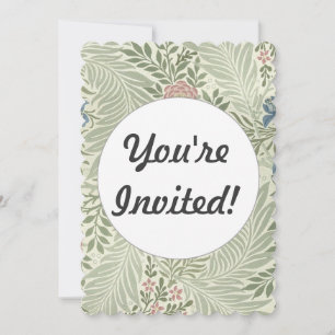 William Morris Larkspur Bloemenbehang Kaart