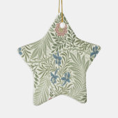 William Morris Larkspur Bloemenbehang Keramisch Ornament (Rechts)