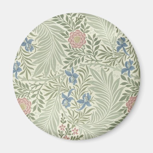 William Morris Larkspur Bloemenbehang Magneet (Voorkant)