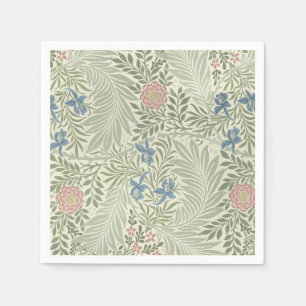 William Morris Larkspur Bloemenbehang Servetten