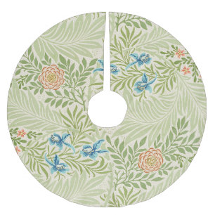 William Morris Larkspur Bloempatroon Kerstboom Rok