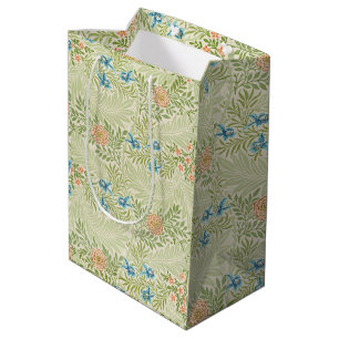 William Morris Larkspur Floral Pattern Medium Cadeauzakje