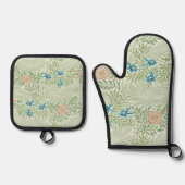 William Morris Larkspur Ovenwant & Pannenlap Set (Voorkant)