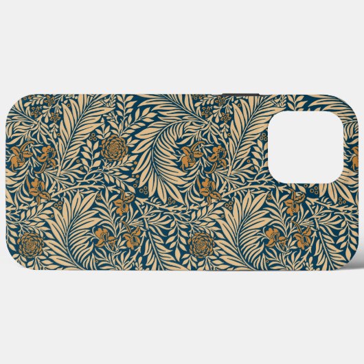  William Morris Larkspur Pattern Case-Mate iPhone Case (Achterkant (horizontaal))