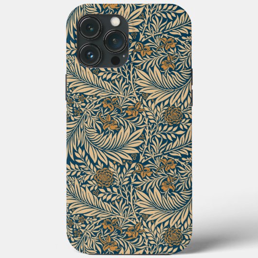  William Morris Larkspur Pattern Case-Mate iPhone Case (Achterkant)