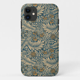 William Morris Larkspur Pattern iPhone 11 Hoesje