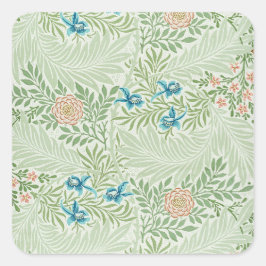William Morris Larkspur Vierkante Sticker