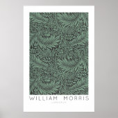 William Morris Larkspur Wall Art Print (Voorkant)