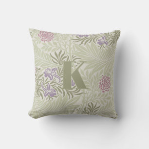 William Morris Lavender & Roze Larkspur Patroon Kussen