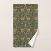 William Morris : Le chou vert (Serviette à main)