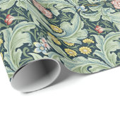 William Morris - Leicester bloemontwerp Cadeaupapier (Rol Hoek)