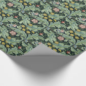 William Morris - Leicester, bloempatroon Cadeaupapier (Hoek)