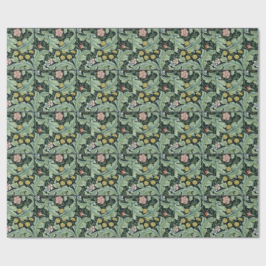 William Morris - Leicester, bloempatroon Cadeaupapier (Vlak)