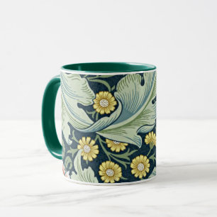 William Morris - Leicester vintage bloemontwerp Mok