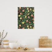 William Morris Lemon Pattern Victoriaans ontwerp Poster (Keuken)