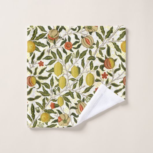 William Morris Lemons Fruits de grenade (Gant de toilette)