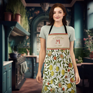 William Morris Lemons Fruits Nouveau Granaatappel Schort