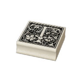 William Morris Letter T Monogram Rubberstempel (Stempel)