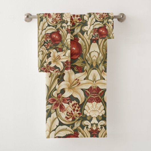 William Morris Lily and Pomegranate Floral pattern (En situation)
