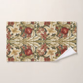 William Morris Lily and Pomegranate Floral pattern (Serviette à main)