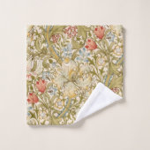 William Morris Lily Art Nouveau Floral (Gant de toilette)