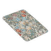 William Morris Lily Art Nouveau Floral Pattern Magneet (Rechterzijde)