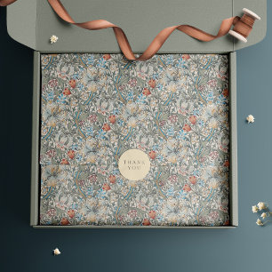 William Morris Lily Art Nouveau Floral Pattern Wra Cadeaupapier