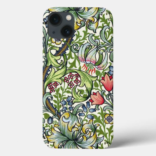 William Morris Lily Chintz Pattern iPad Air Case (Achterkant)