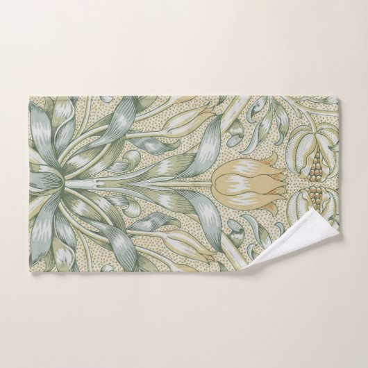 William Morris Lily en Granaatappel Bloem Classic Bad Handdoek (Handdoek)