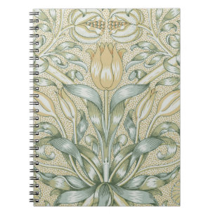 William Morris Lily en Granaatappel Bloem Classic Notitieboek