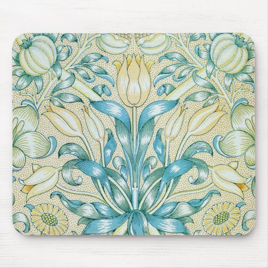 William Morris Lily en Pomegranate Pattern Muismat (Voorkant)