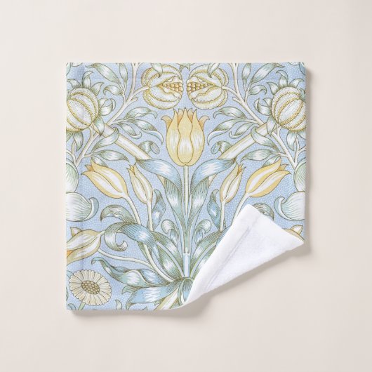 William Morris Lily et Motif de grenade (Gant de toilette)