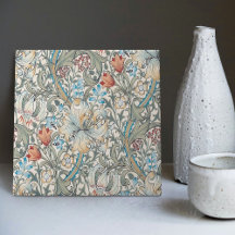 William Morris Lily Naadloze Bloemen Patroon