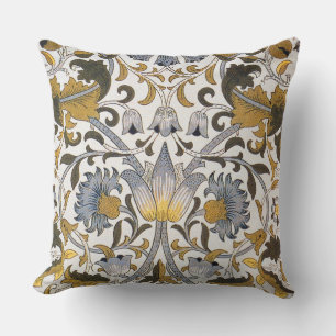 William Morris Lodden bloembloem Buitenkussen